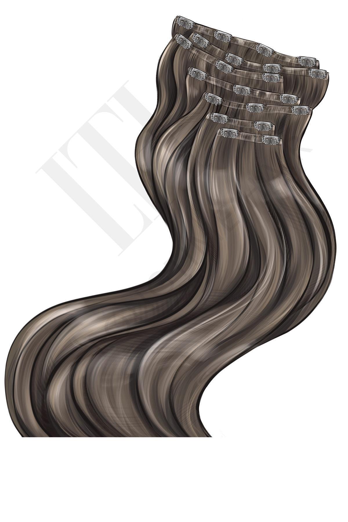 Human Hair Seamless Clip In Extensions - 130g l LONGTIME HAIR - Real hair  extensions, clip, 159,00 €