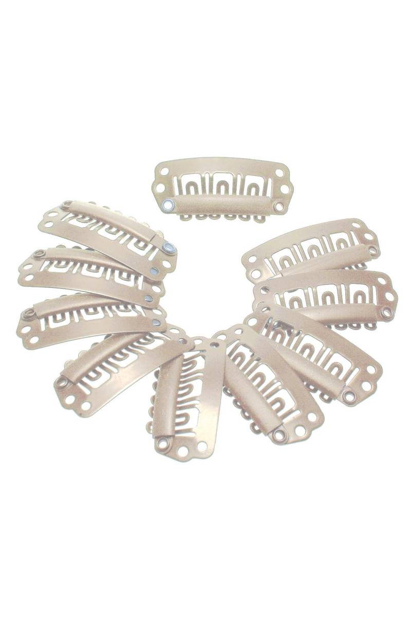REPLACEMENT CLIP FOR CLIP IN EXTENSIONS Beige